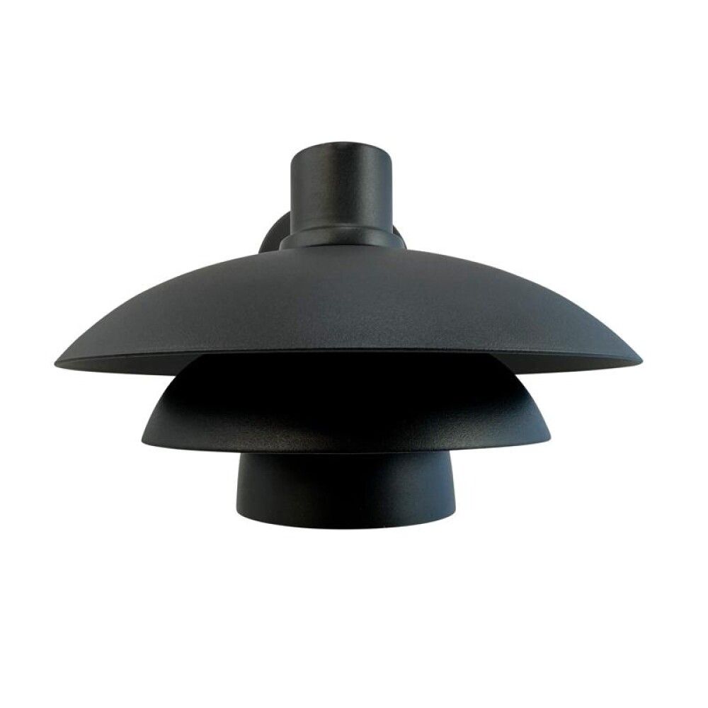 VEGGLAMPE DYBERG LARSEN MORPH 24CM SVART