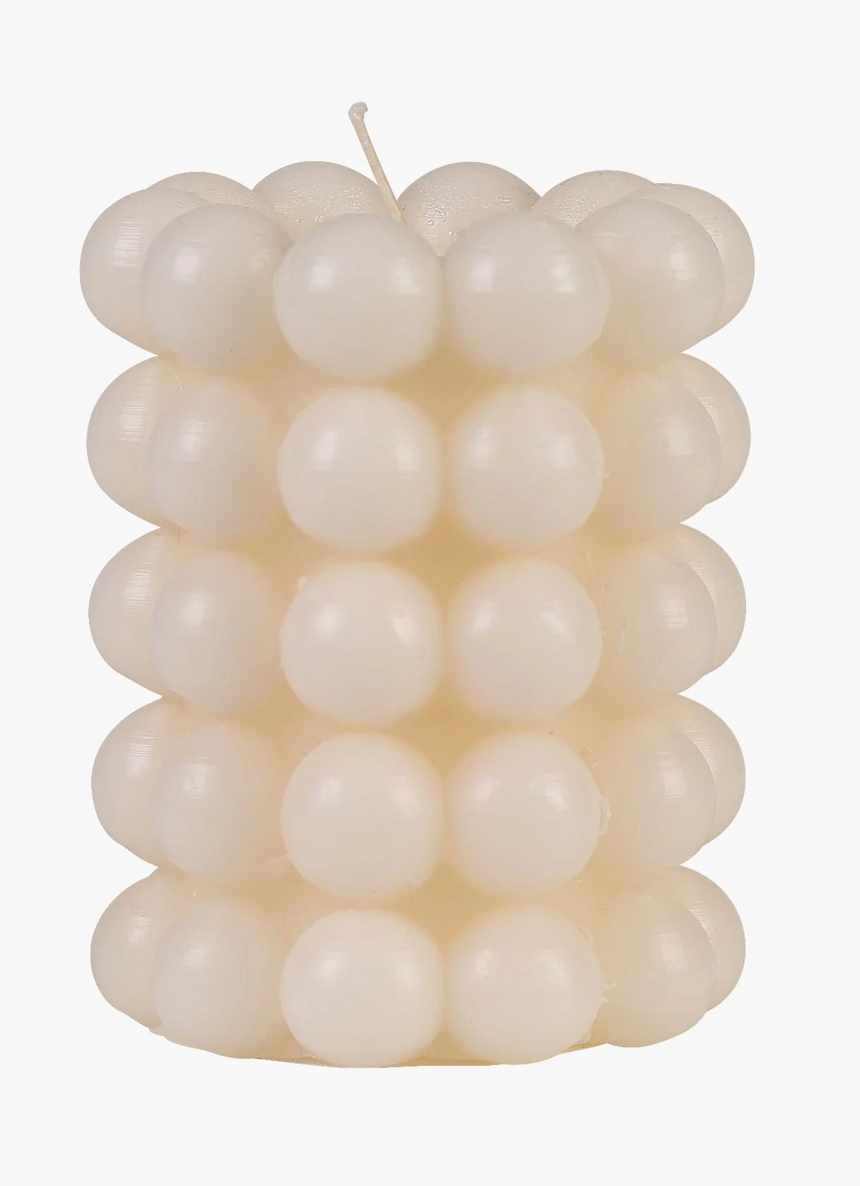 Dekorlys beige - 7,2x9,5 cm