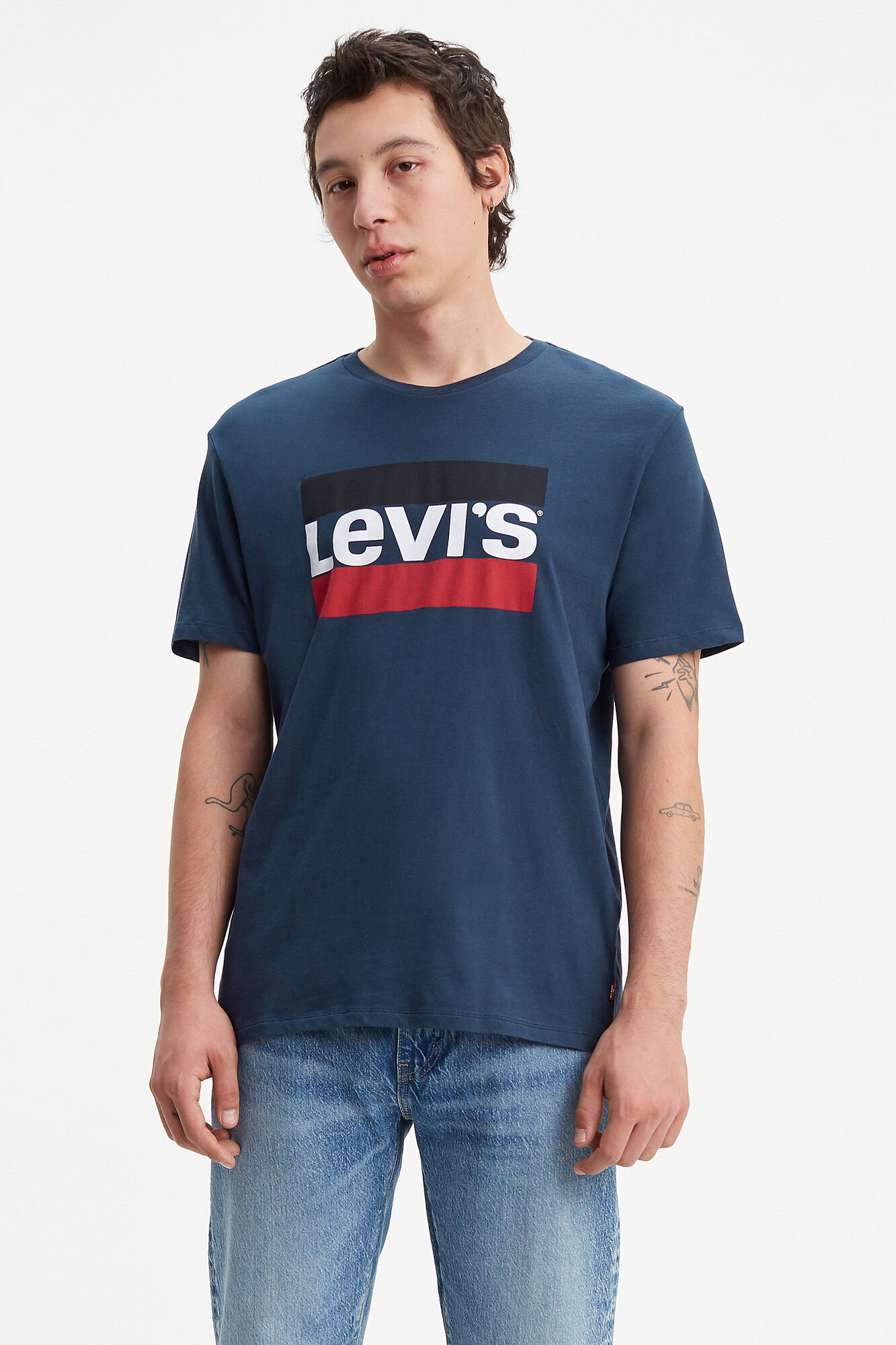 Camiseta Levis® - azul marinho
