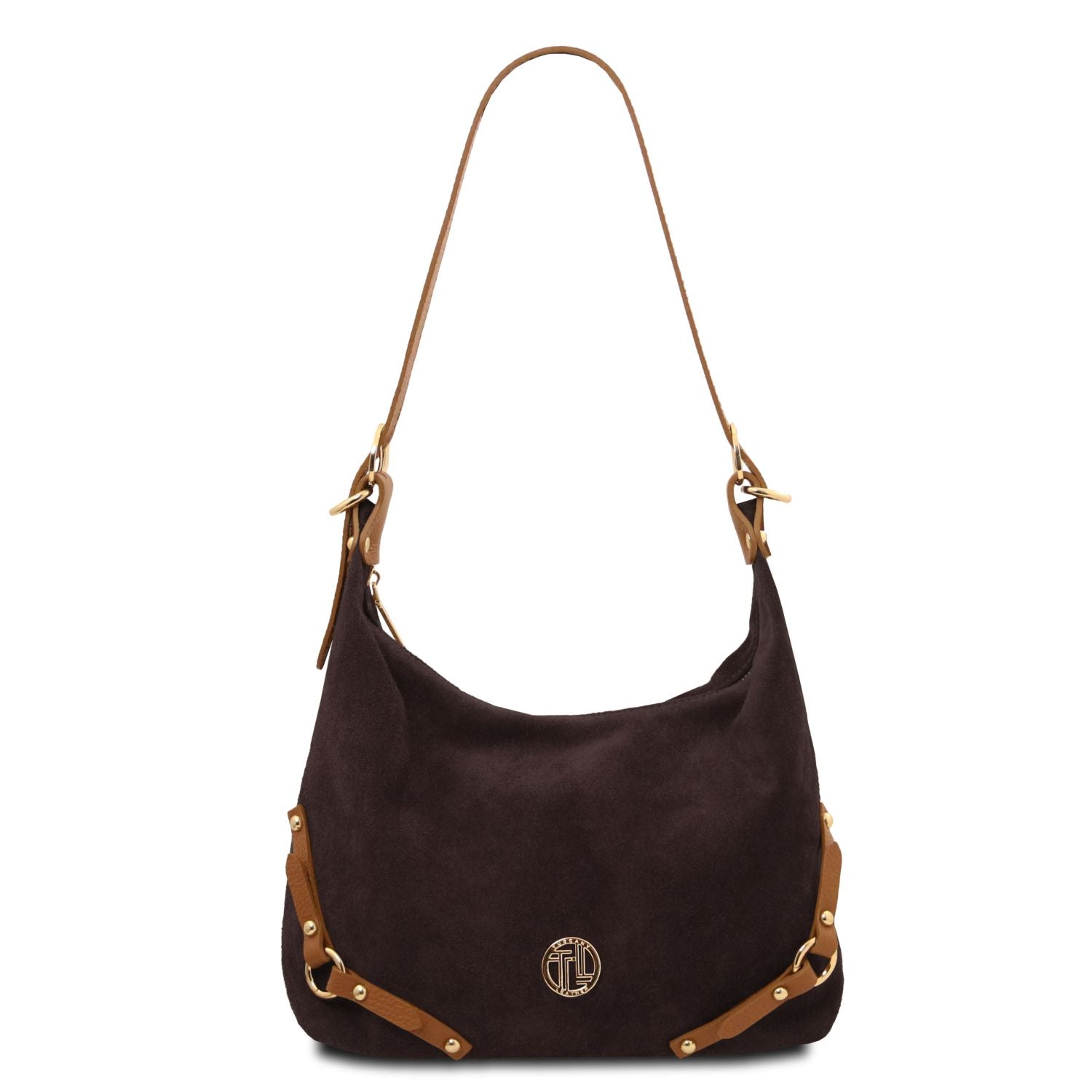 TL142419 – Sierra – Suede leren Schoudertas