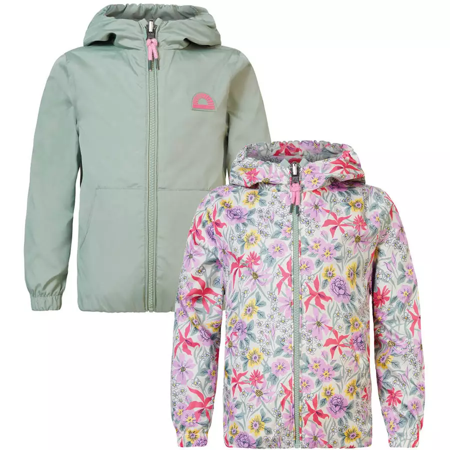 Noppies Sommer jacke Ellisville - Reversible Whitecap Gray