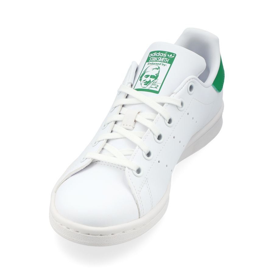 adidas Originals Chaussures Stan Smith Vegan - Blanc/Vert Enfant