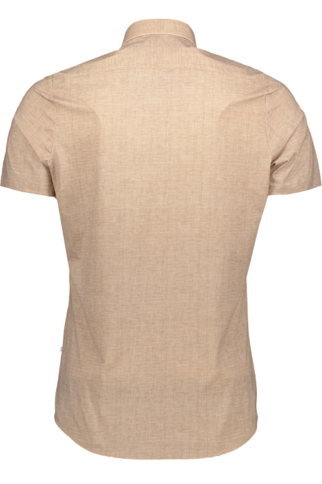 Pure H. Tico bronzen heren overhemd