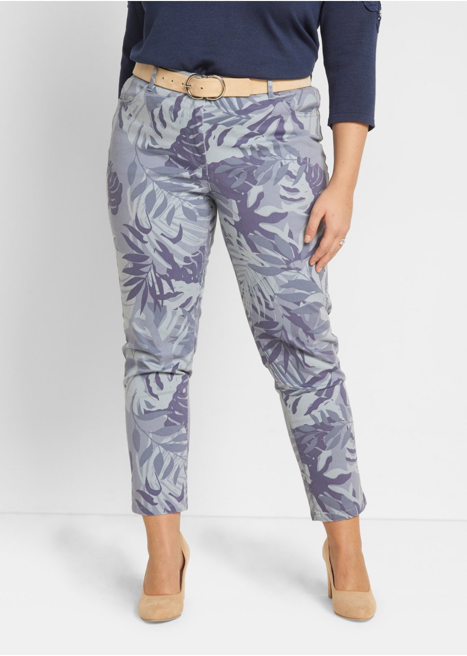 Pantalon extensible longueur cheville