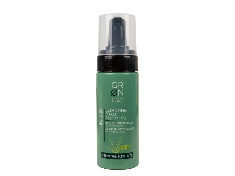 GRN Grün Reinigungsschaum Essential Hanf 150 ml Sanfte Reinigung für alle Hauttypen