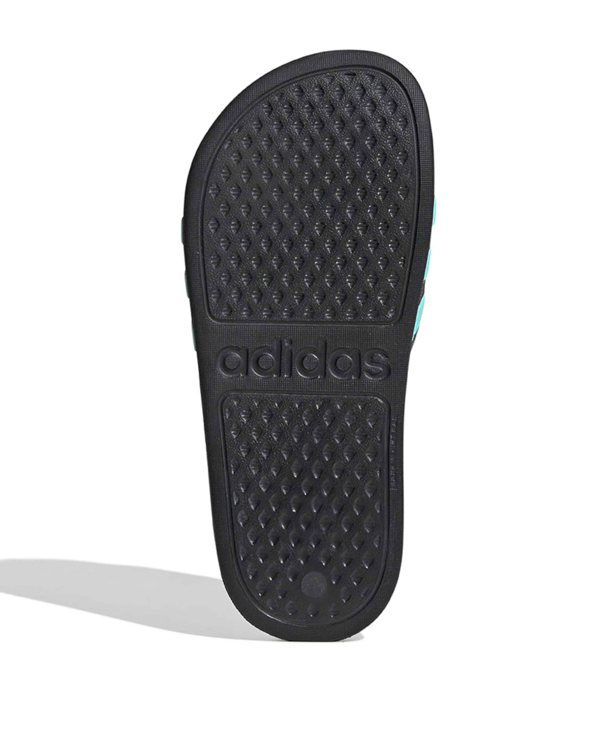 Adidas ADILETTE AQUA K jongens badslipper zwart