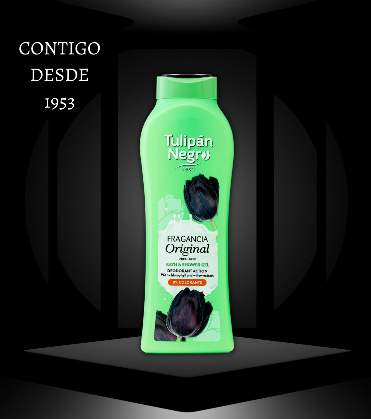 Tulipán Negro - *Fresh Skin* - Gel de banho 650ml - Fragancia Original