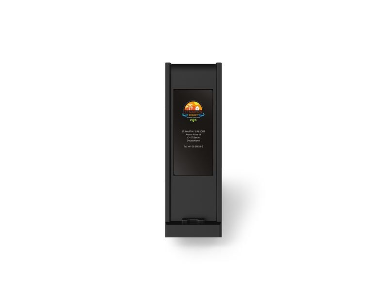 snom Tischtelefon HD30L SIP-Hoteltelefon Schwarz Lobby-Telefon