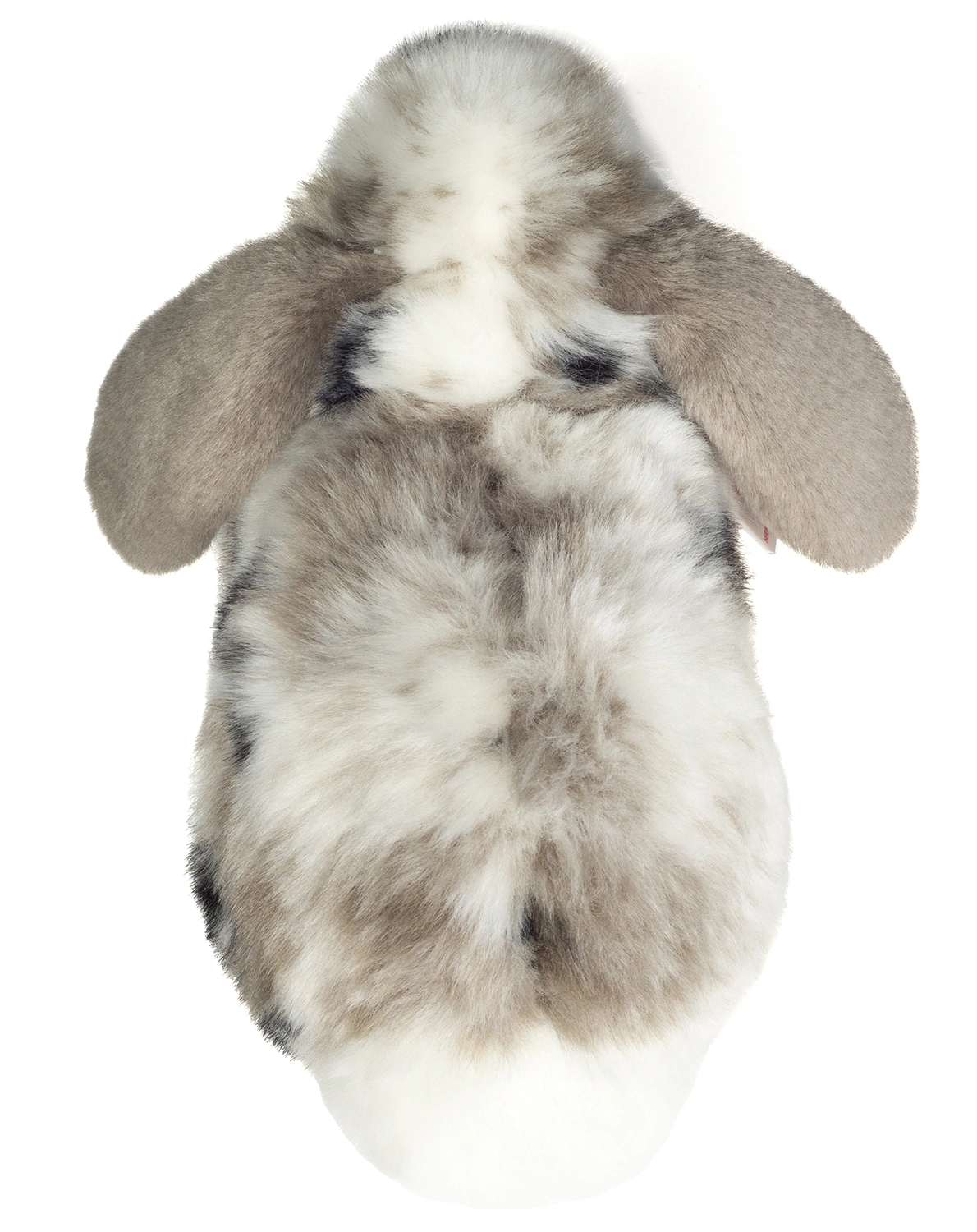 Kuscheltier WIDDERKANINCHEN (23 cm) in grau/weiß