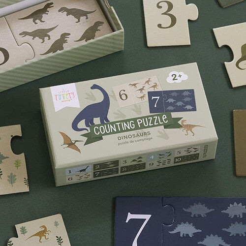 A little lovely company telpuzzel - dinosaurussen - 10x2st