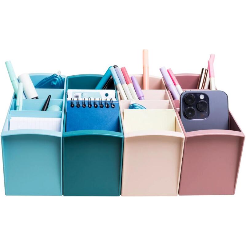 Tour de rangement 4 cases MultiTower Skandi - Couleurs assorties