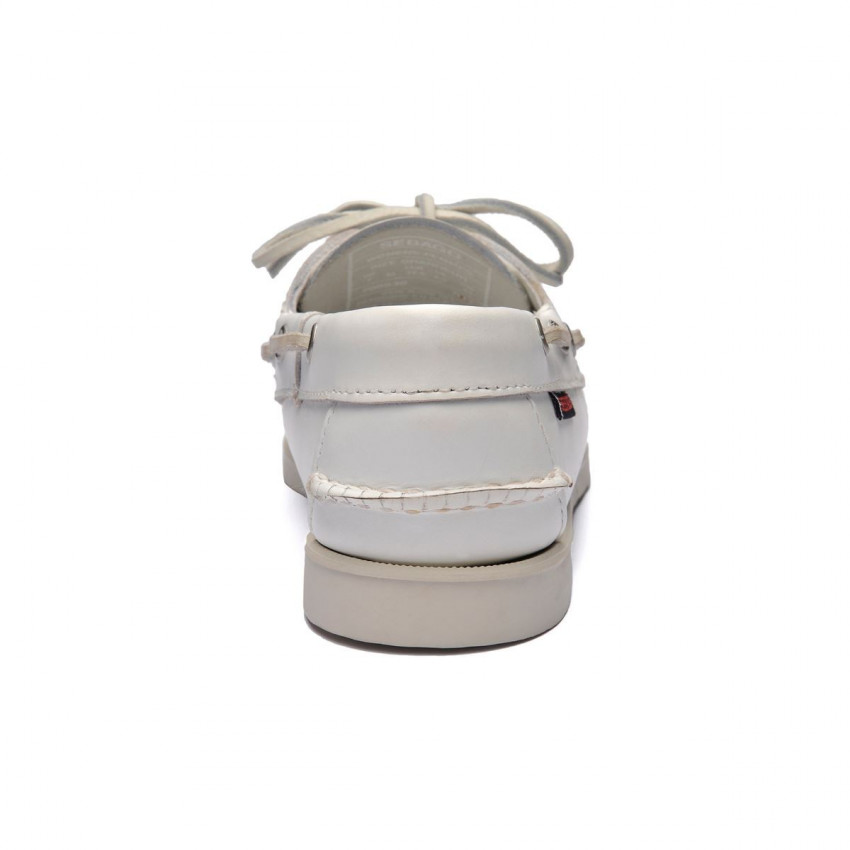 DOCKSIDES CUIR White