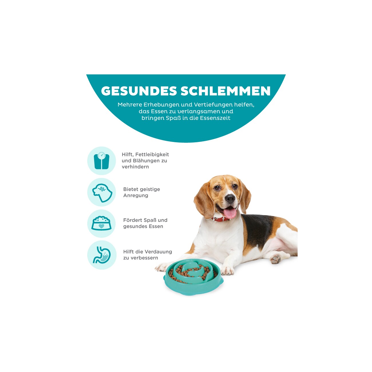 Outward Hound Fun Feeder Slo Bowl