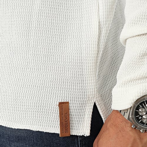 Sweat Crewneck Beige Clair