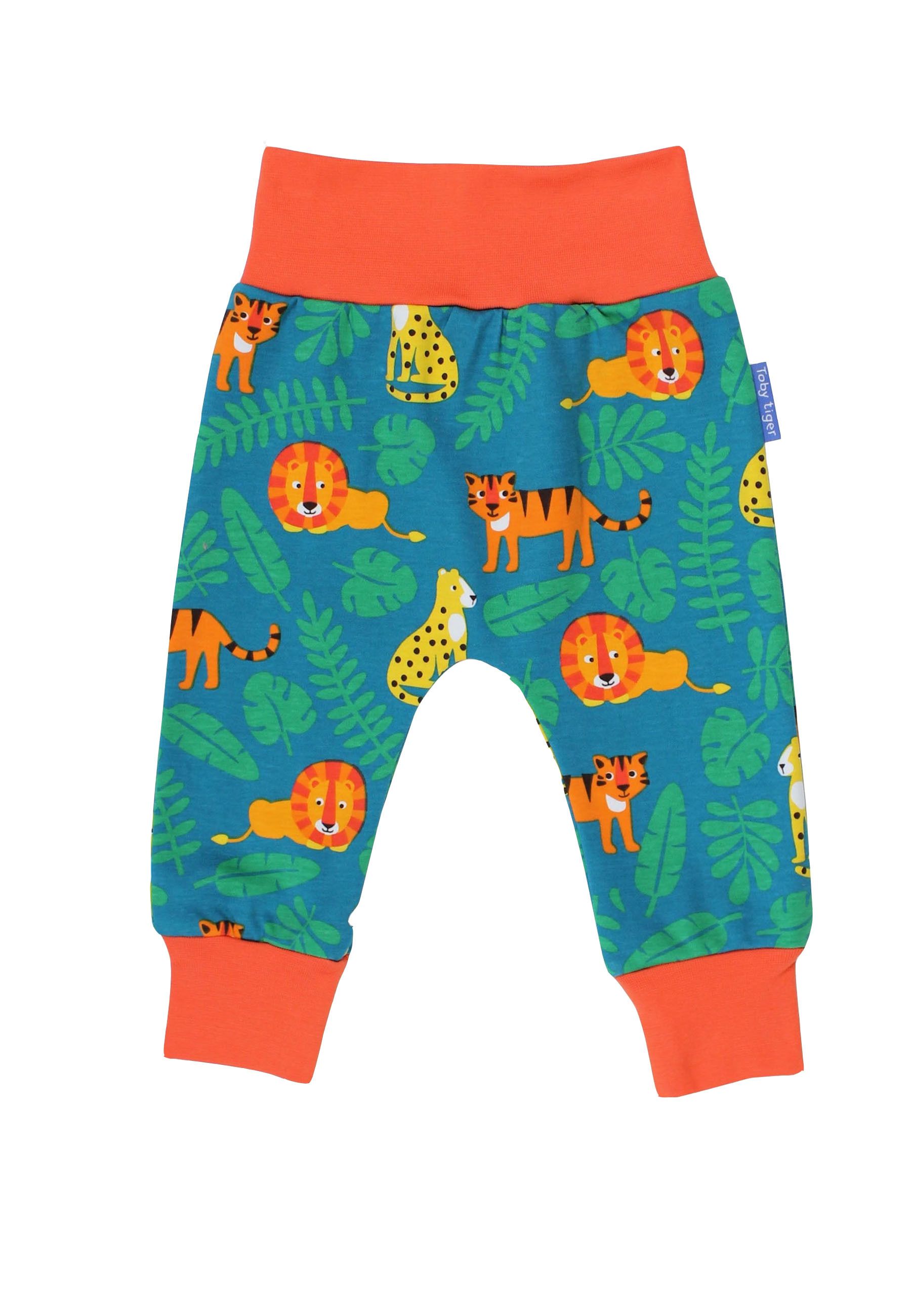 Toby Tiger Babyhose mit Raubkatzen Print