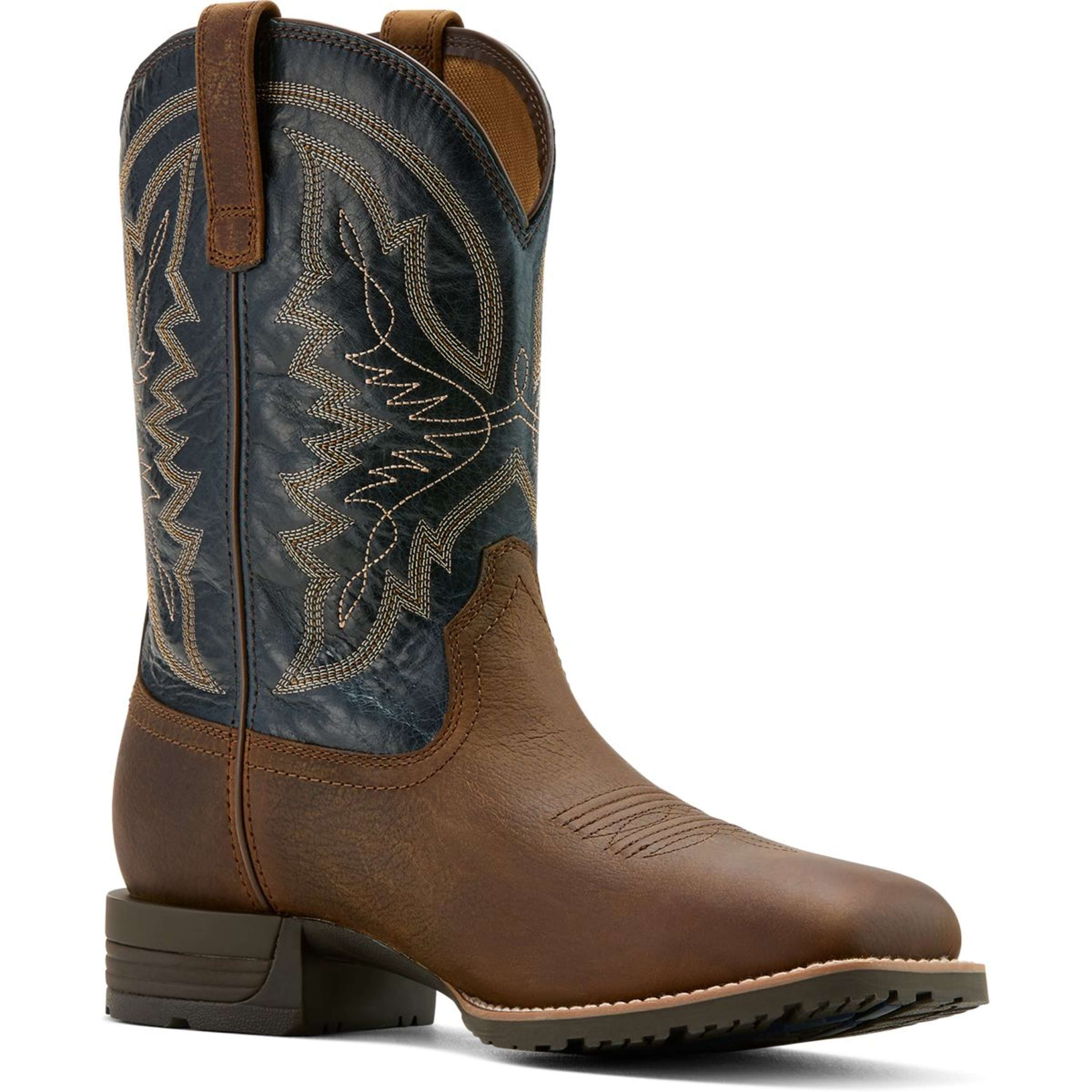 Ariat Westernlaarzen Hybrid Ranchwork H2O Heren Tavern Taupe/Dark Deni