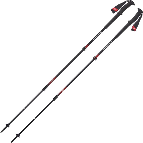 Bâton de randonnée BLACK DIAMOND TRAIL PRO TREK FIRE RED