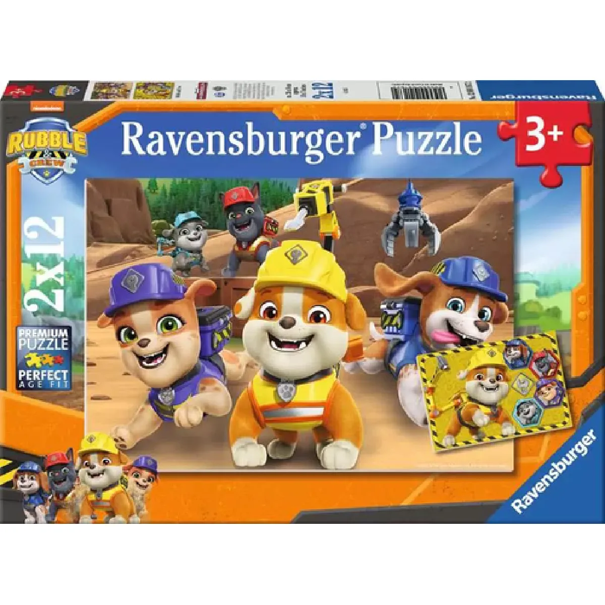 Ravensburger Puzzle 2x12 - Pat Patrouille
