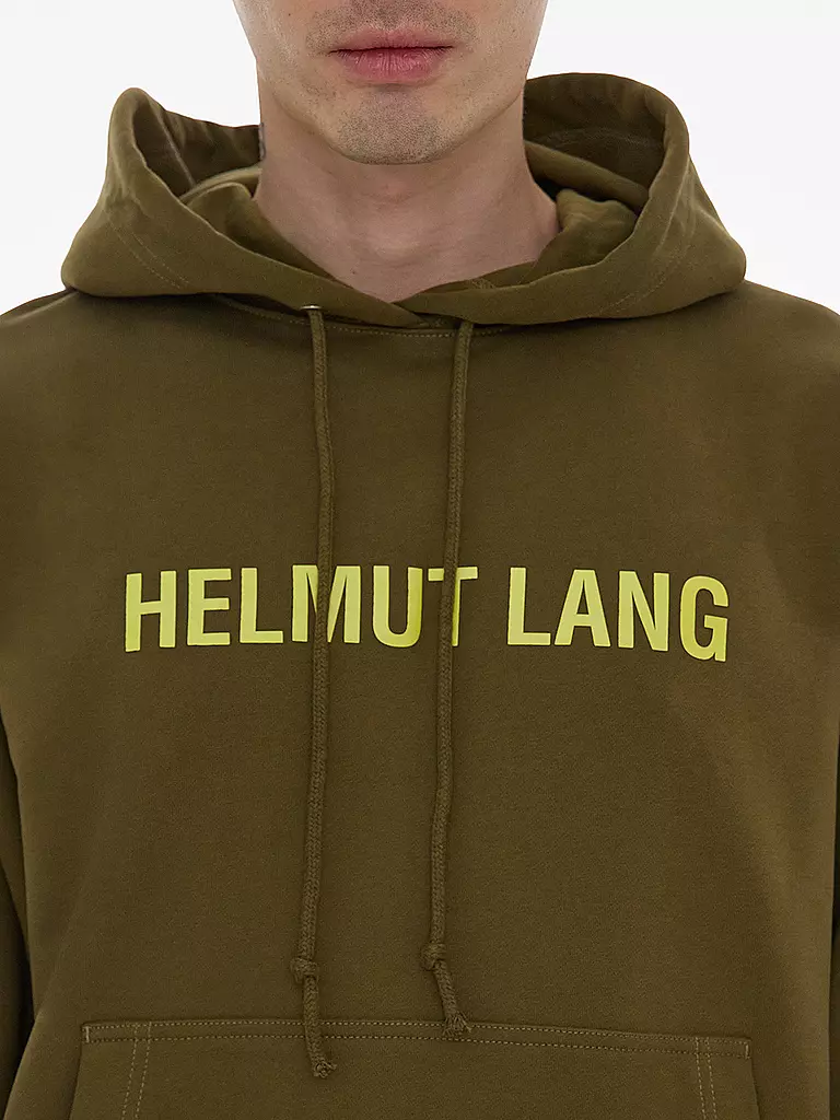 HELMUT LANG Kapuzensweater - Hoodie olive