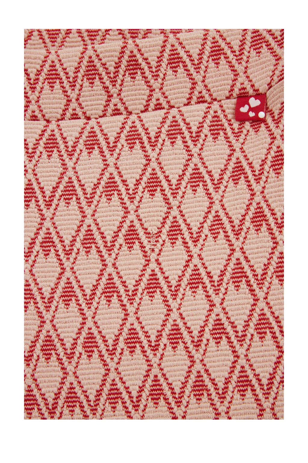 WE Fashion flared broek rood