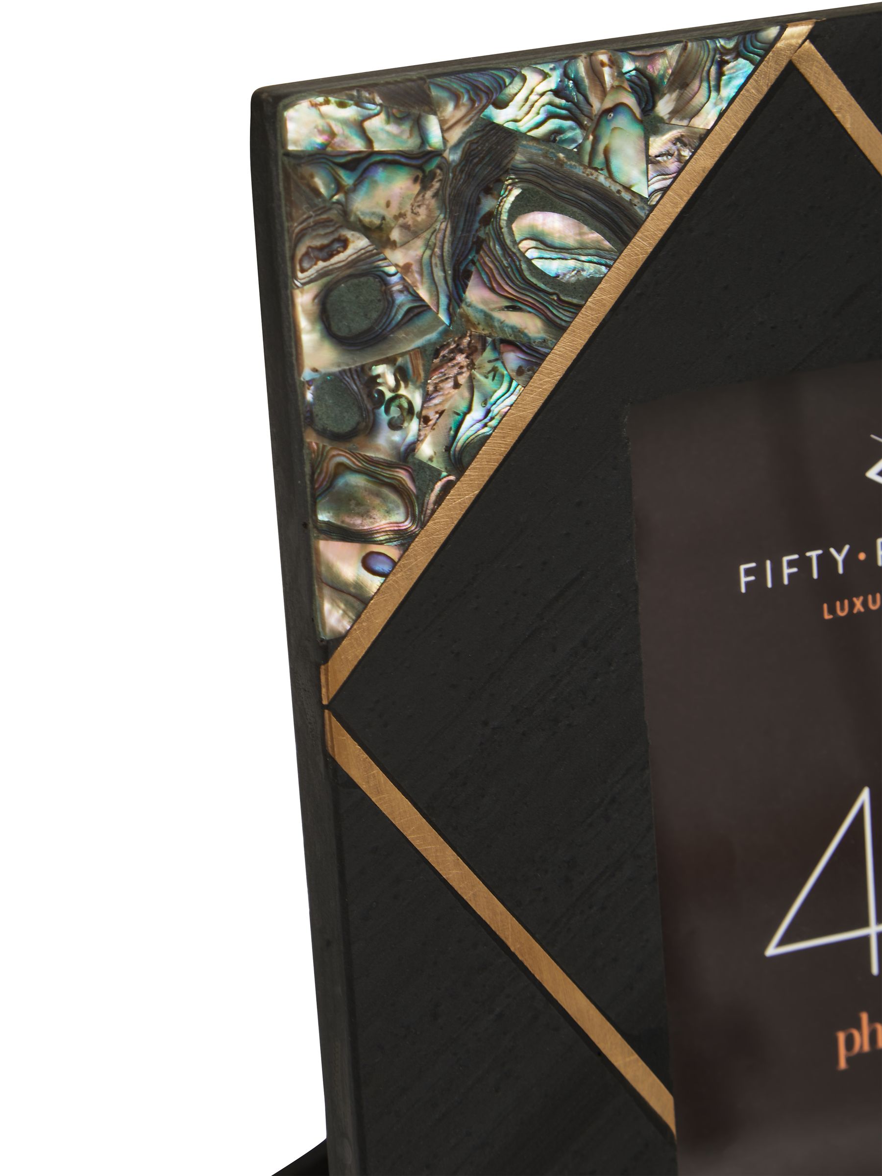Fifty Five South Oriana Slate Frame with Mother of Pearl Inlays