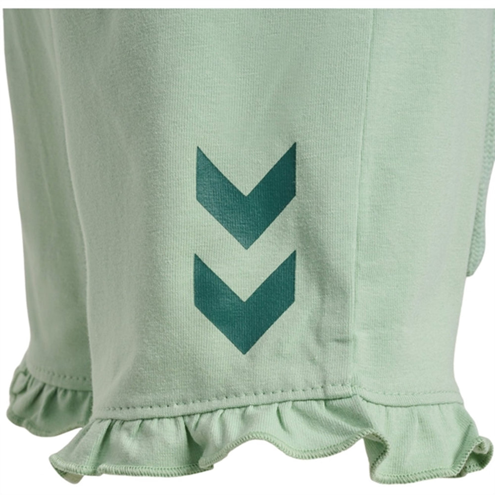 Silt Green Talya Ruffle Shorts - Hummel
