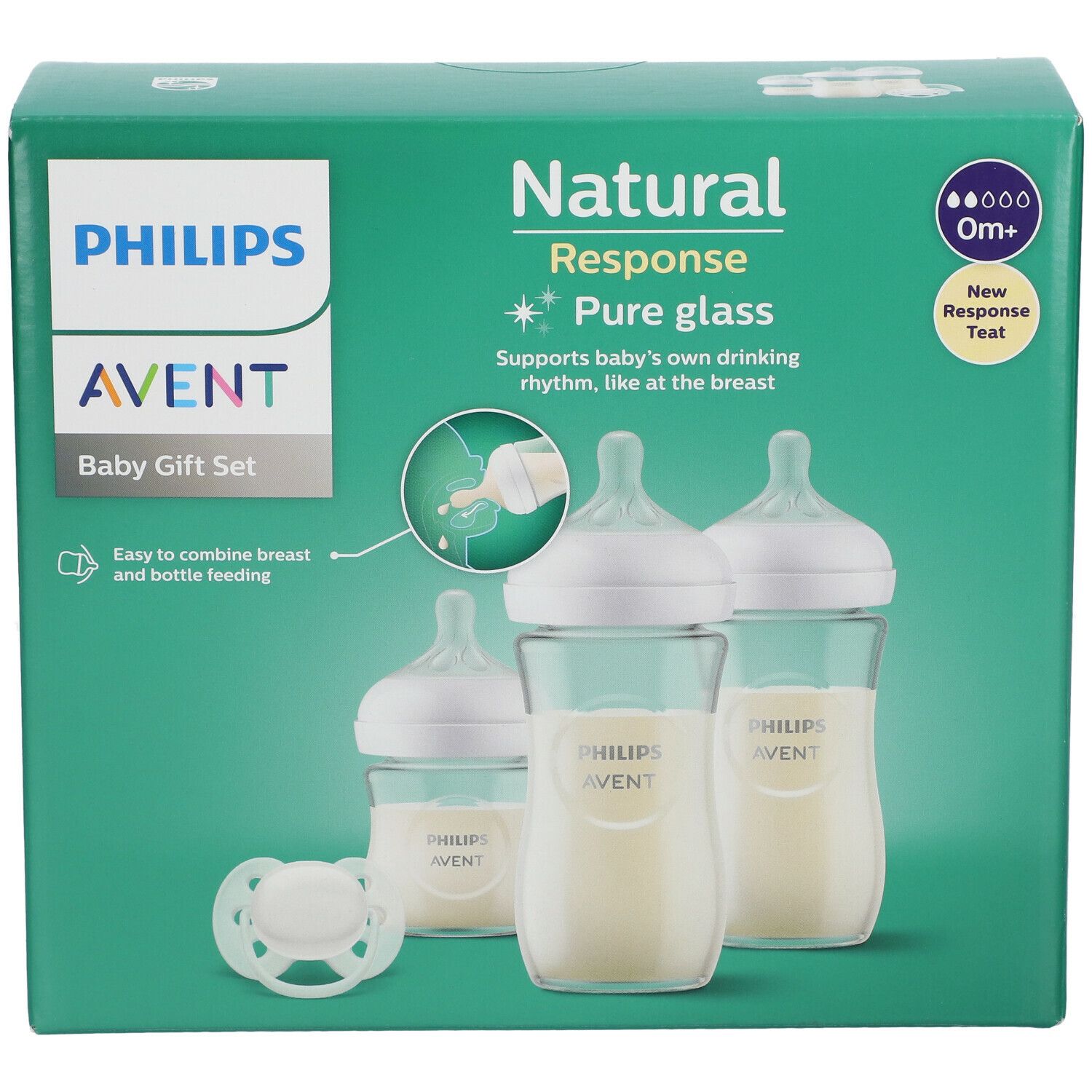 PHILIPS AVENT Natural Response Glazen Gift Set