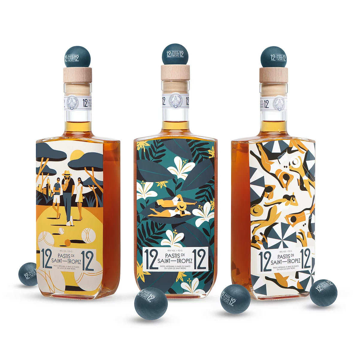 Pastis de Saint-Tropez 12/12 - Pastis 12/12