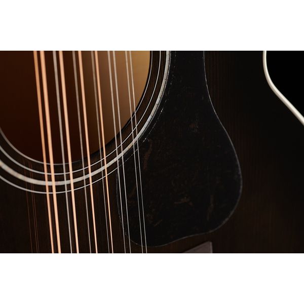 Guild F-2512CE Deluxe Trans Black B.