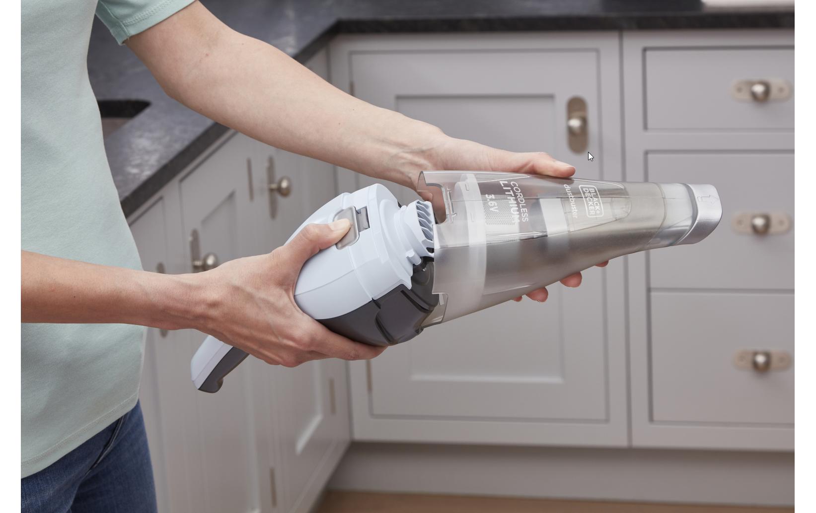 Akku-Handsauger Dustbuster Blau/GrauAkku-Handstaubsauger