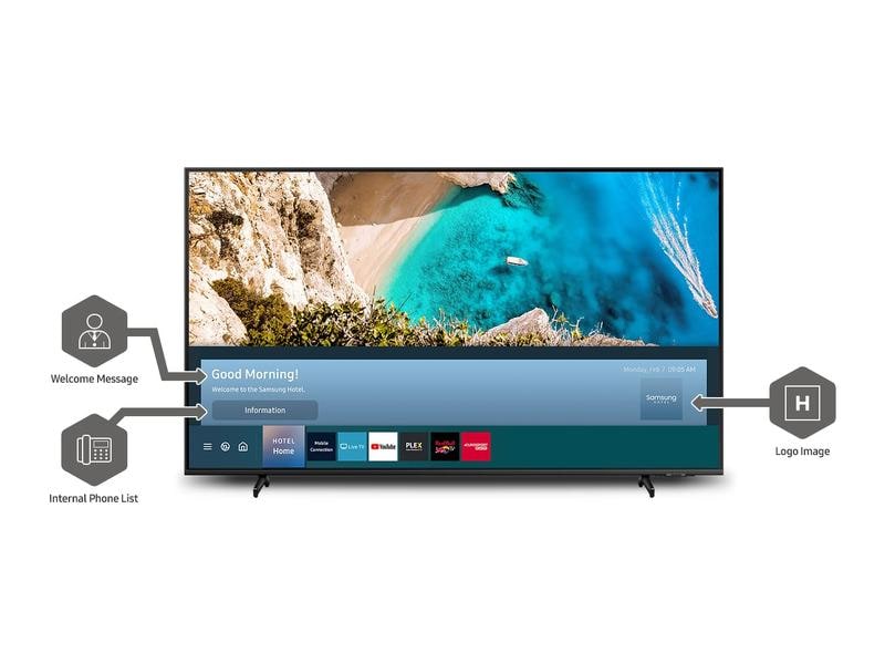 Samsung Hotel-TV HG43Q60AAEE 43 