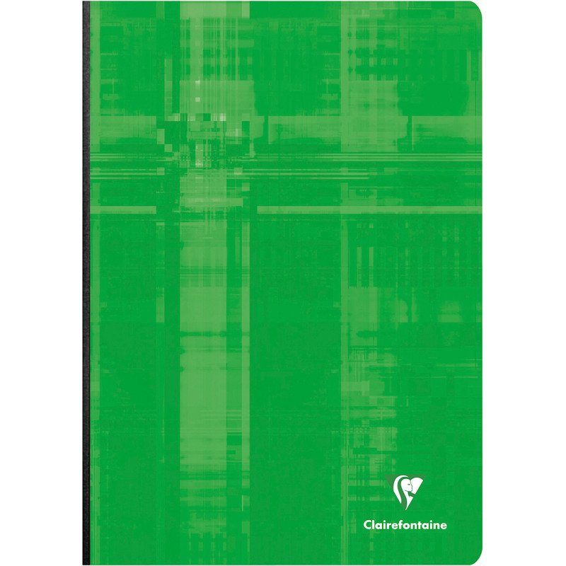 Cahier broché Clairefontaine Metric A4 21 x 29,7 cm grands carreaux 192 pages