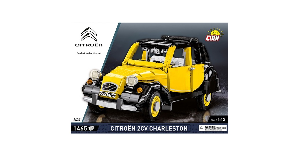 COBICitroen 2CV Charleston Constructiespeelgoed  (Schaal 1:12)