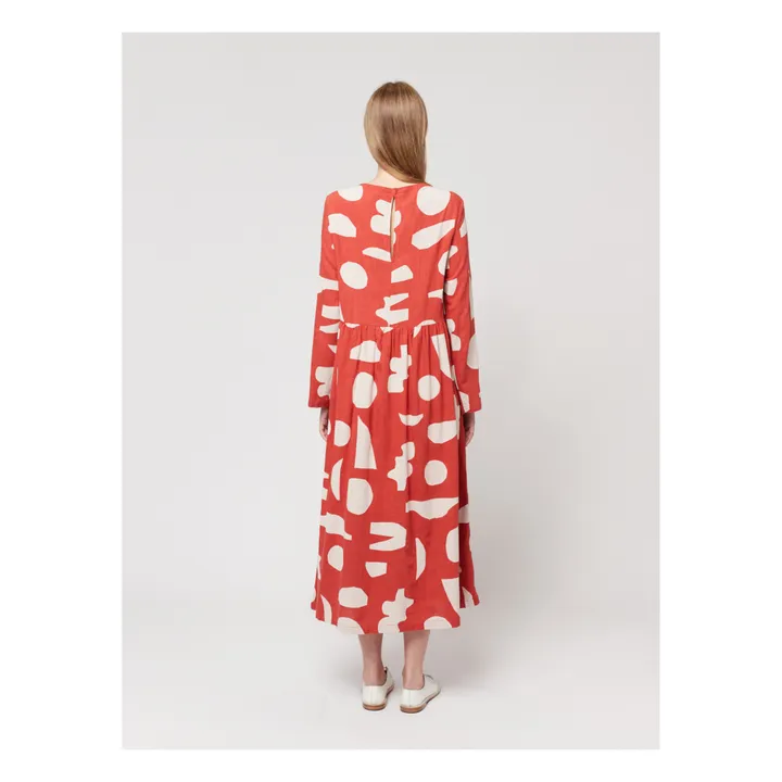 Bobo Choses Robe Summer Landscape - Collection Femme | Rouge brique