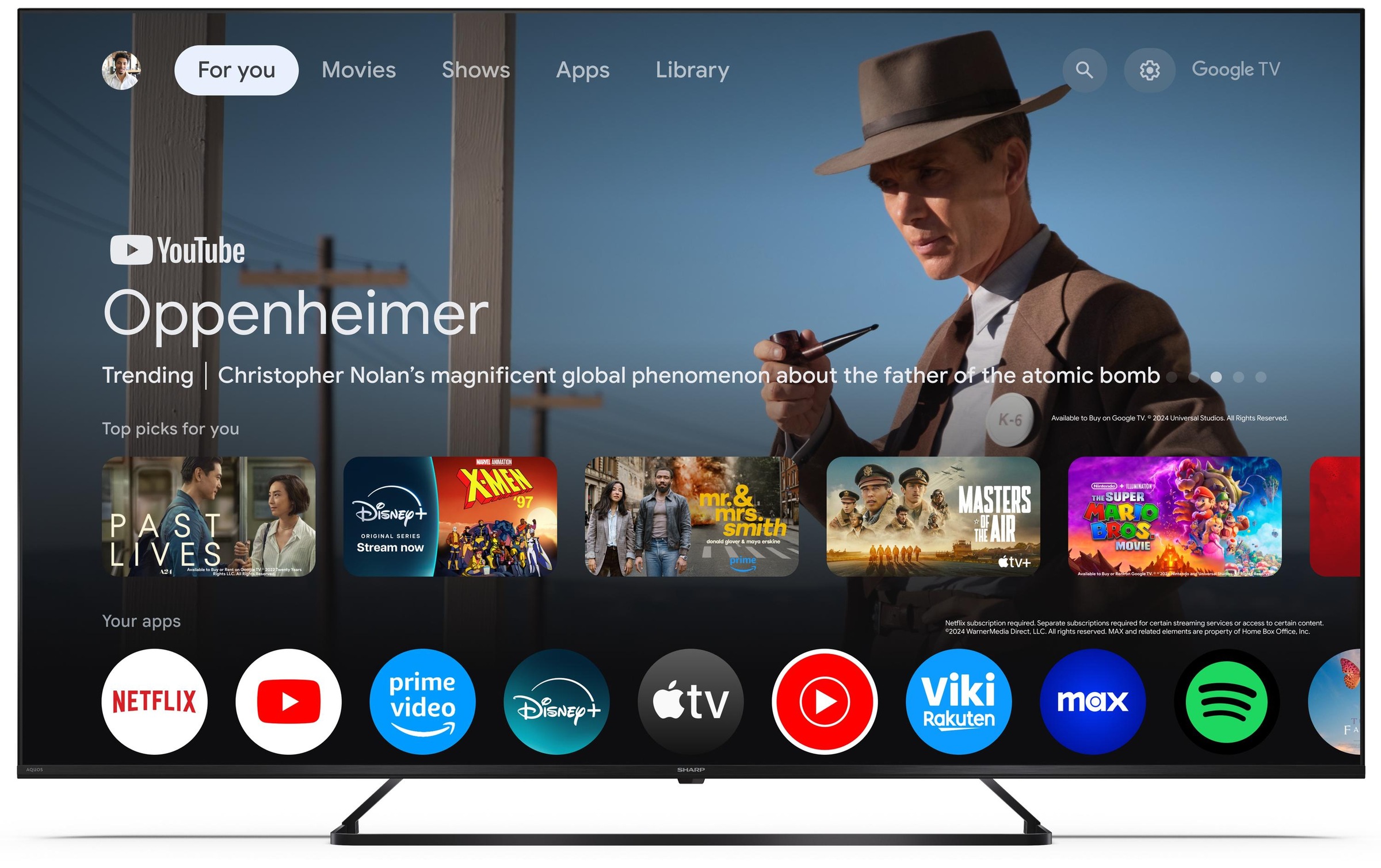 QLED-Fernseher »65HP6265E« 164 cm/65 ″