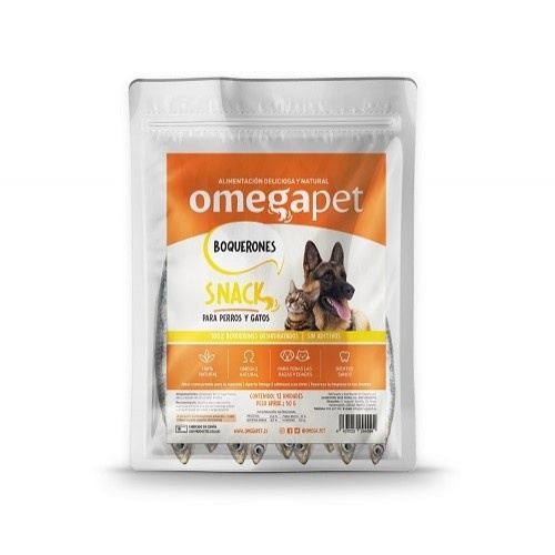 Petisco de anchova 100% natural para animais de estimação