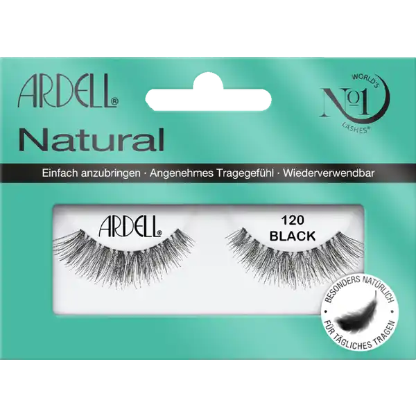 Natural Lashes 120 Demi Black