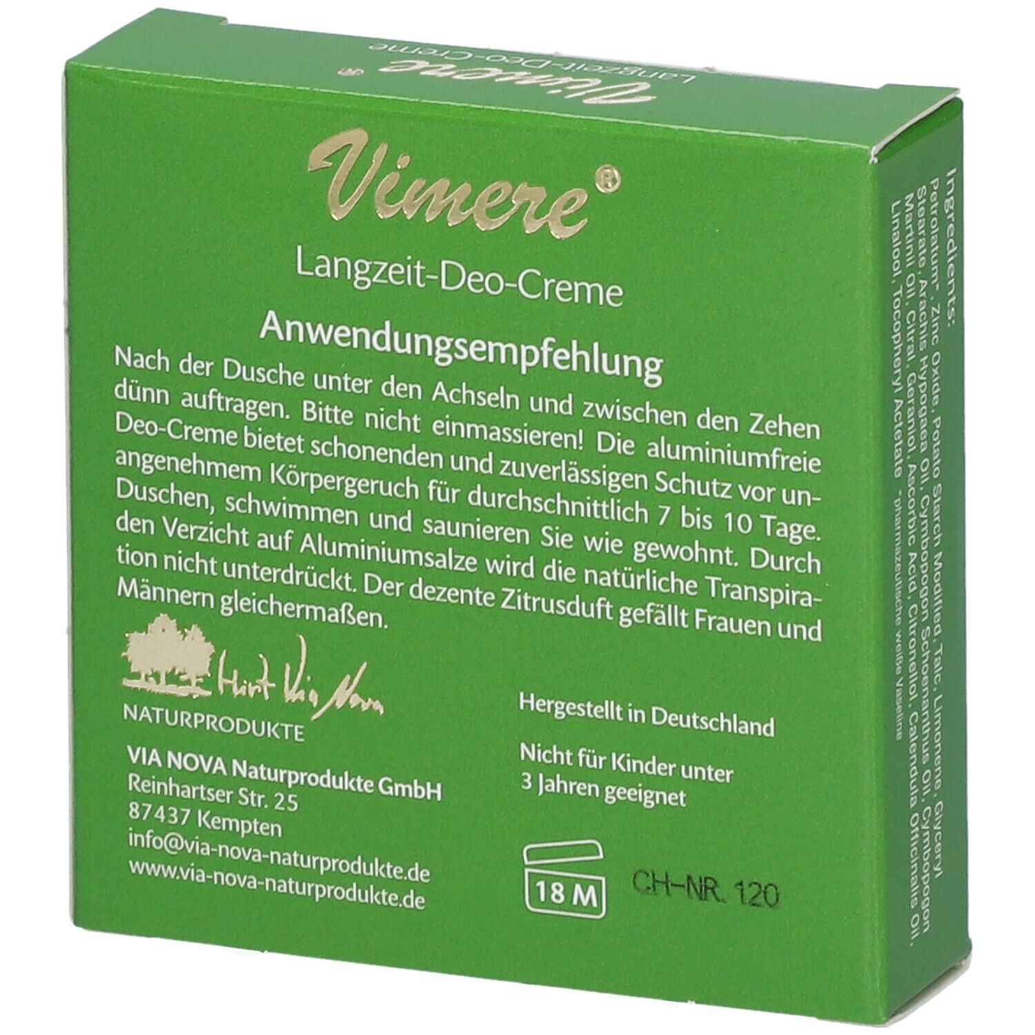 Vimere® Deo-Creme