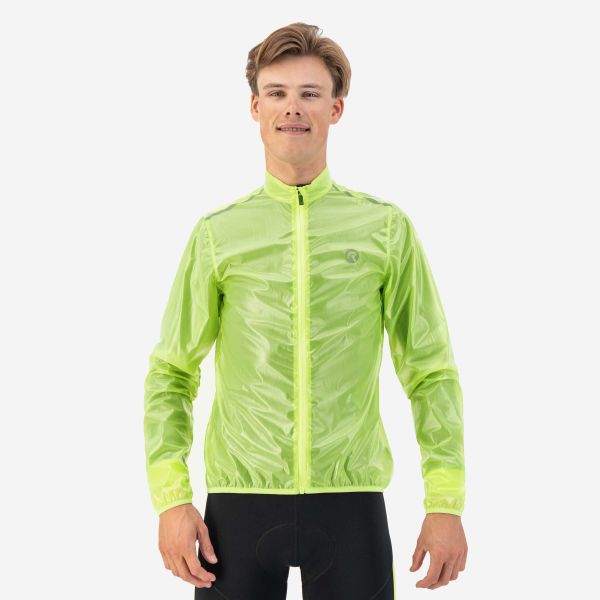 Rogelli Emergency Regnjakke, Yellow