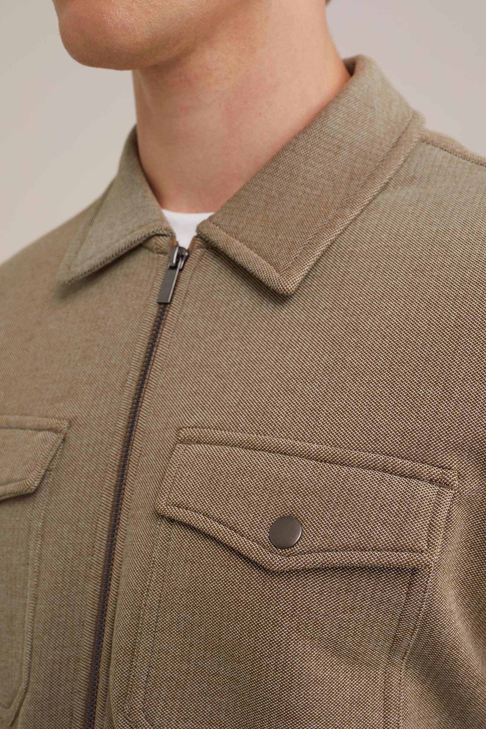 vest WE Fashion Olijfgroen