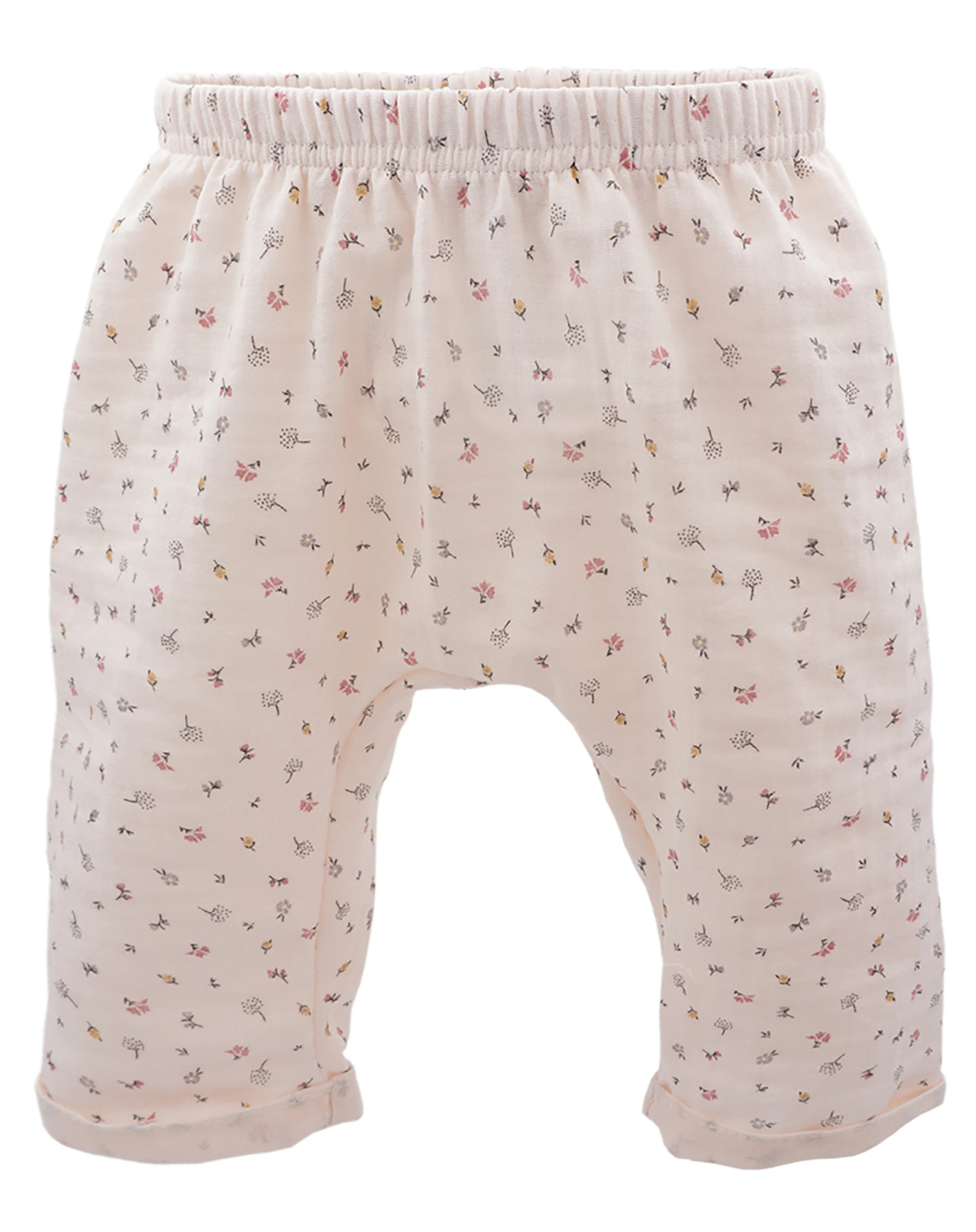 Krempelhose SHORTY in rosa/geblümt