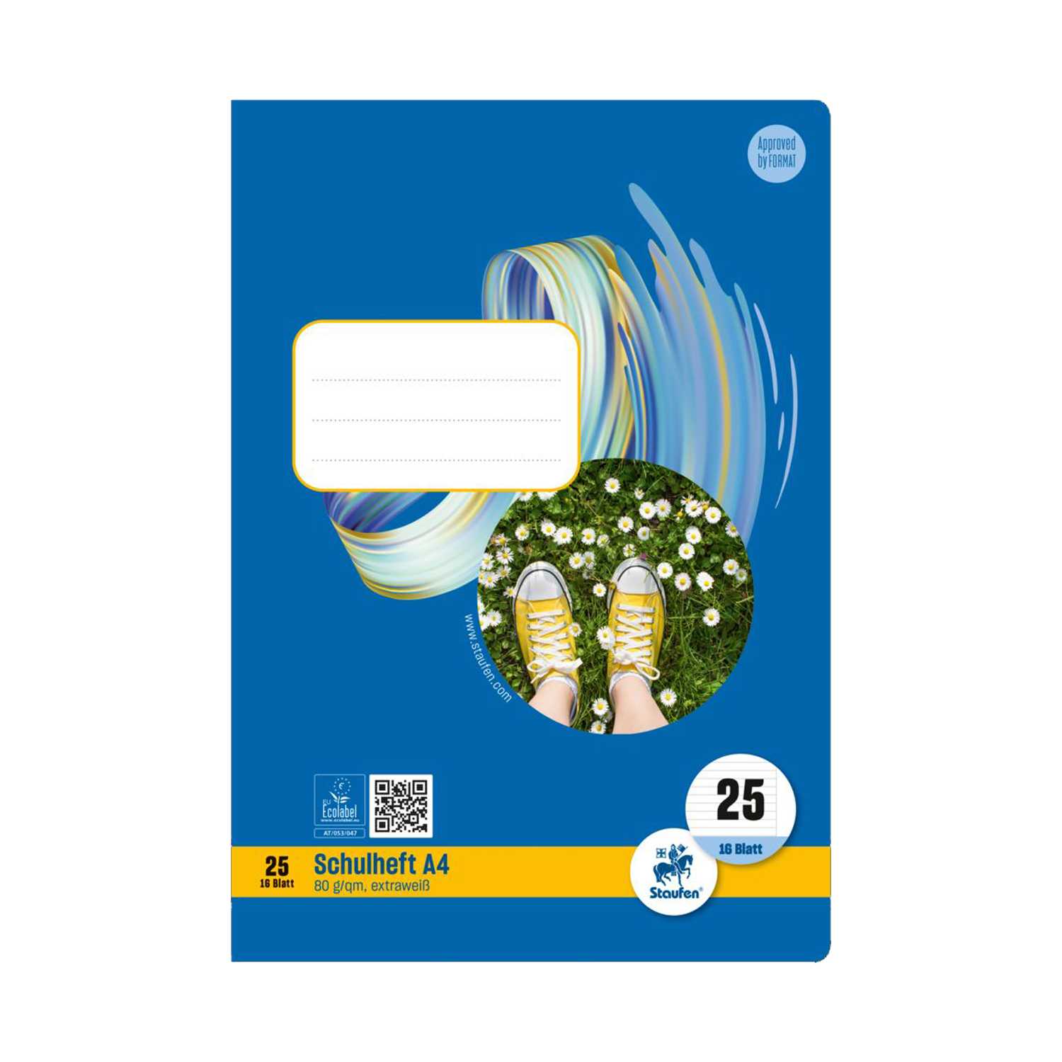 Heft A4 Lineatur 25 16 Blatt