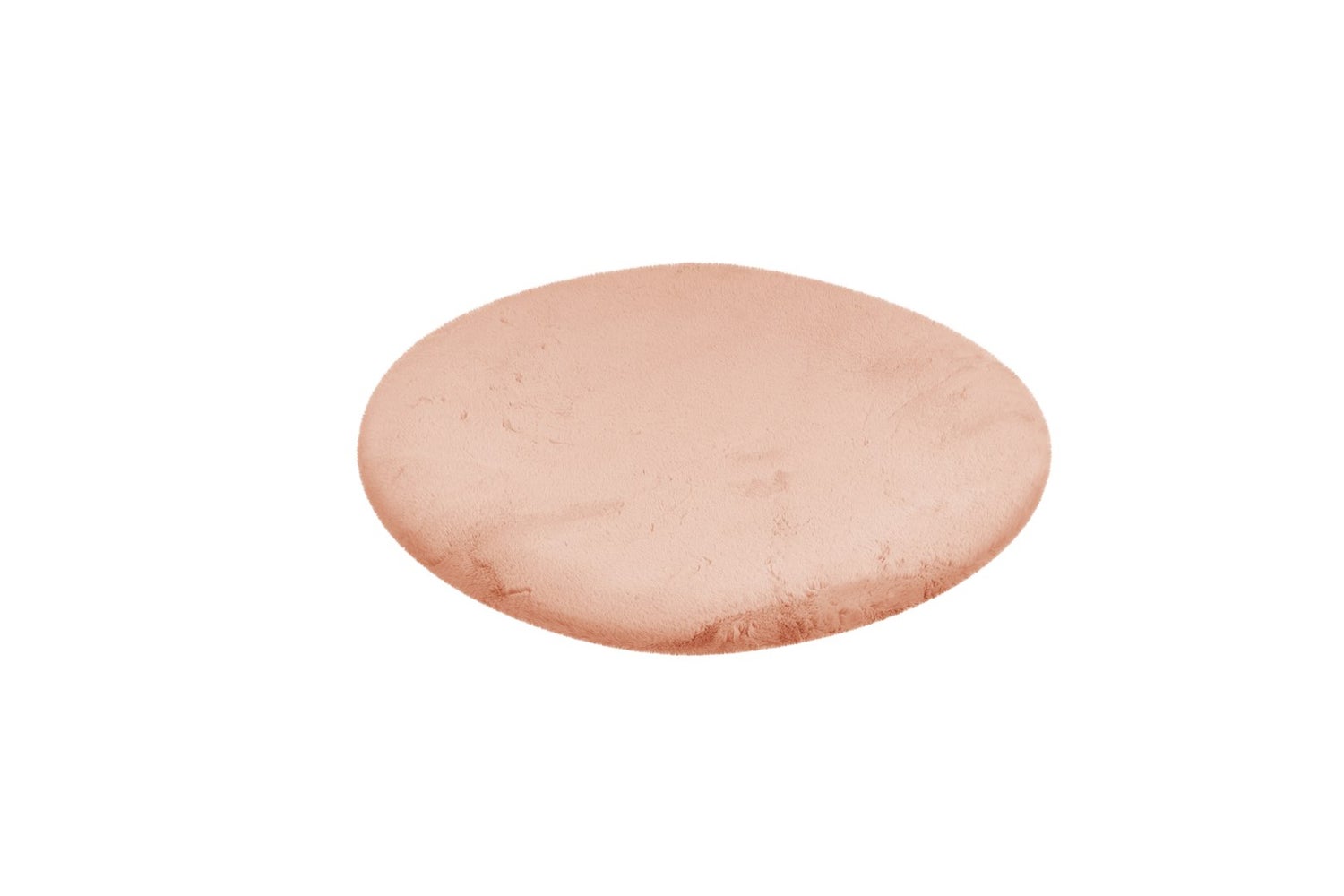 Shaggy tapijt Aeoluxe crème 22 mm effen Ø 160 cm