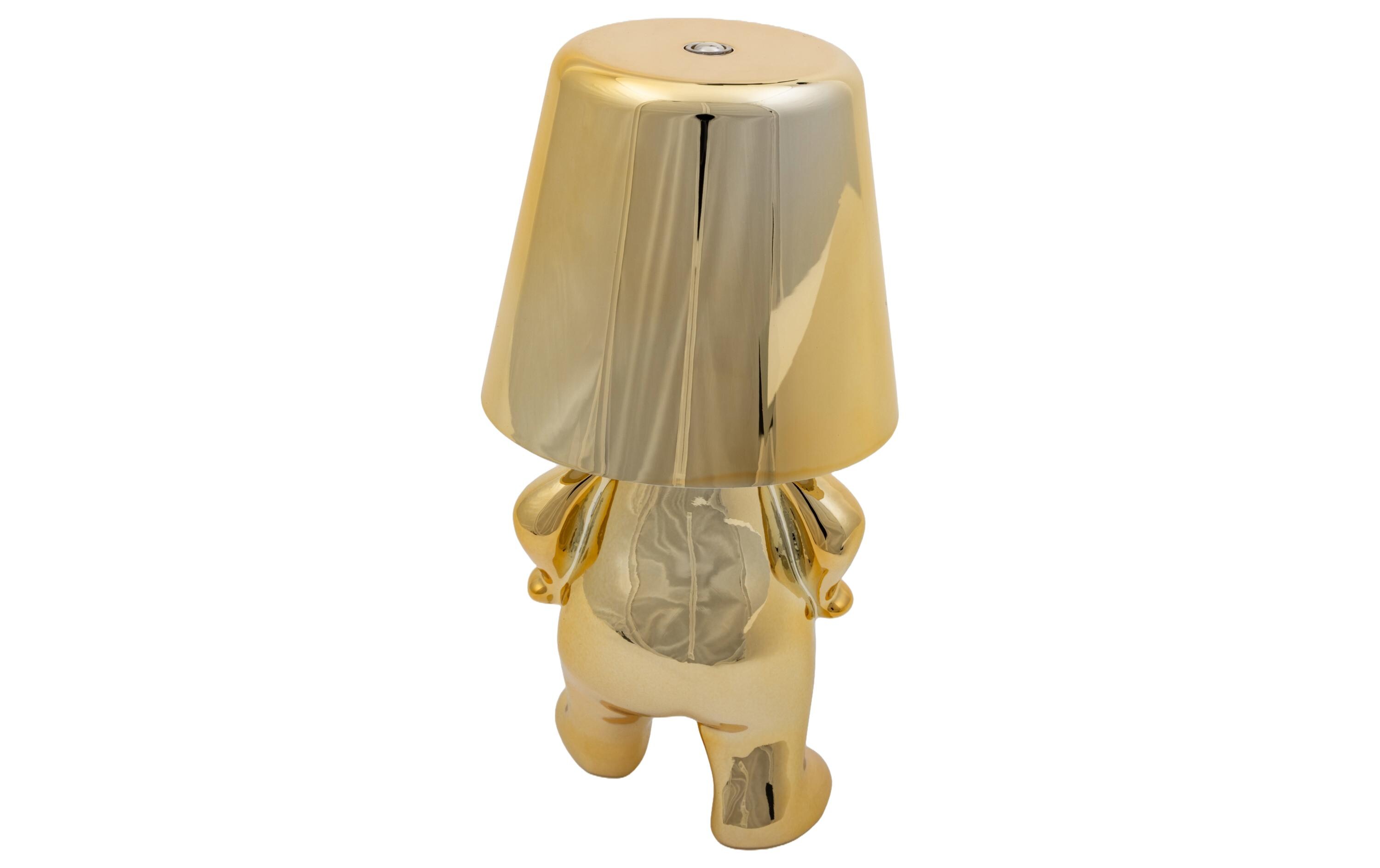 LED Stimmungslicht BOSS GoldPortable Akku-Tischleuchte