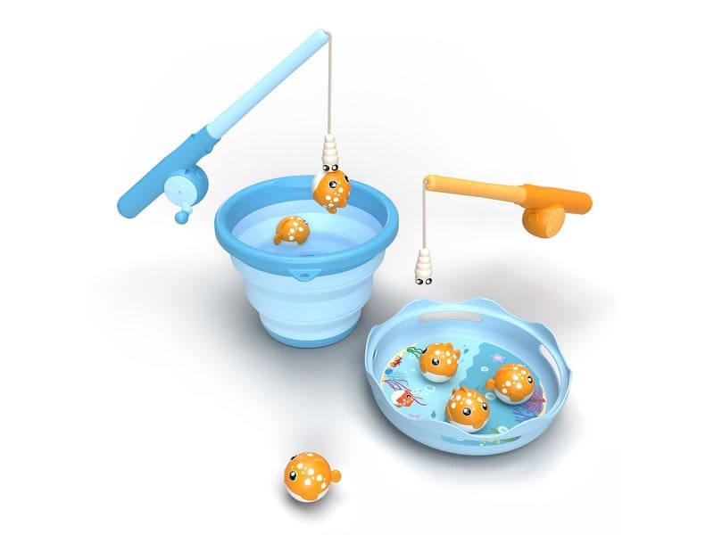 Schildkröt Funsports Fishing Game Angelspiel 11 Teile Motorikspielzeug