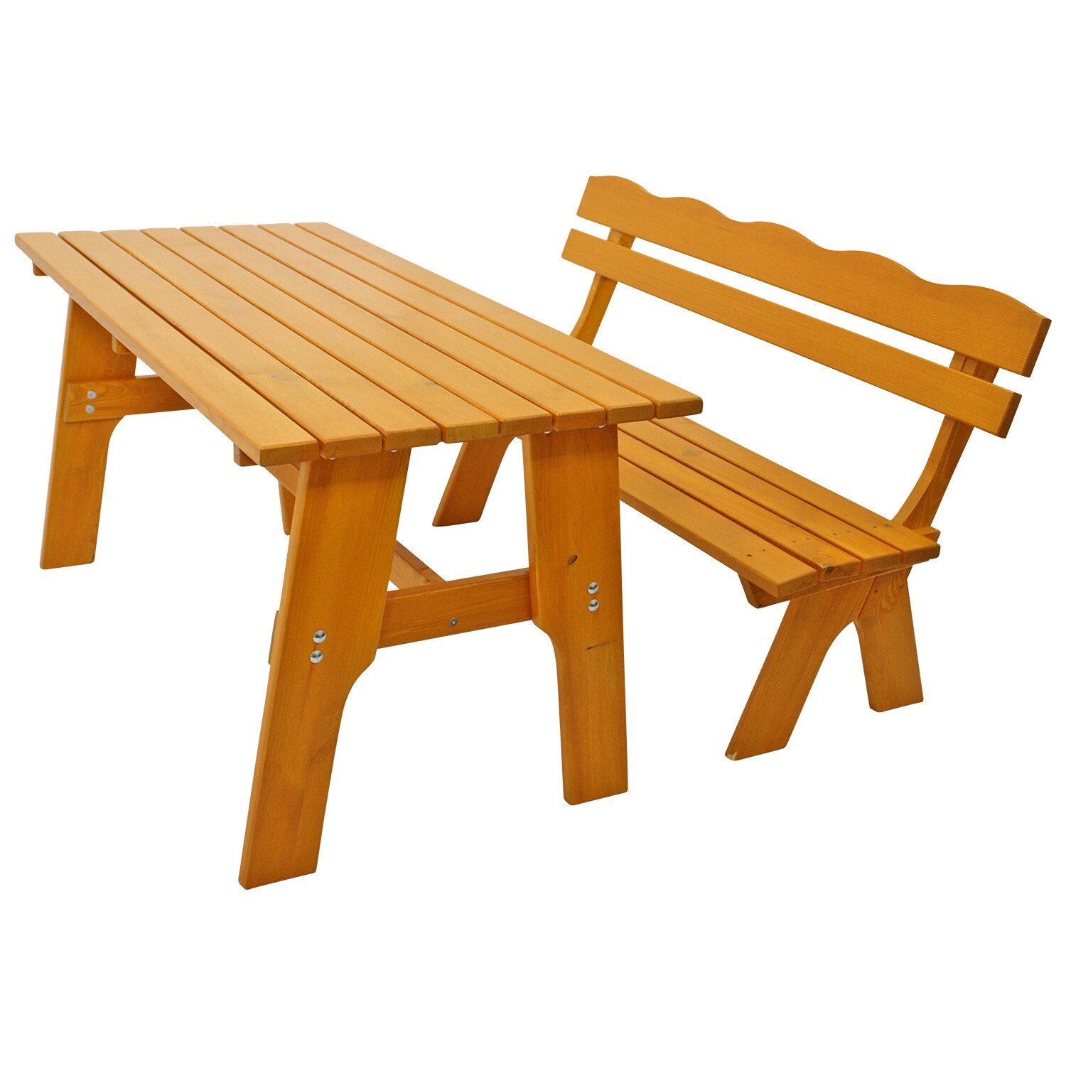 DEGAMO Garnitur FREITAL 2-teilig 150cm, Kiefer