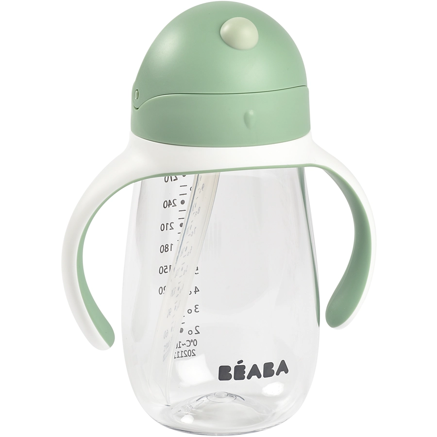 BEABA® Strohhalmbecher 300ml - salbeigrün