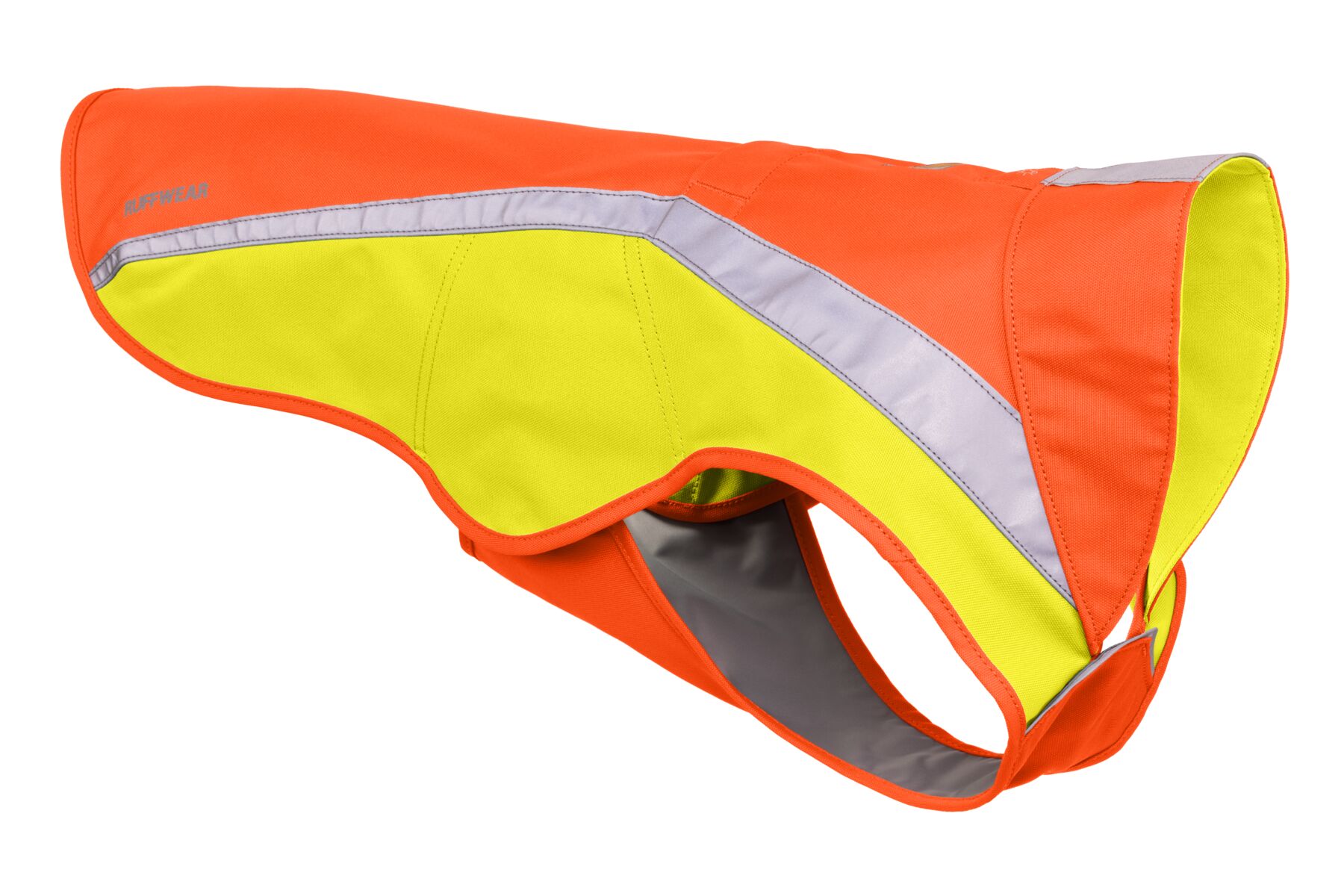Veste haute visibilité et resistante aux intempéries lumenglow™ avec passage de laisse. Couleur: blaze orange (orange), taille: l
