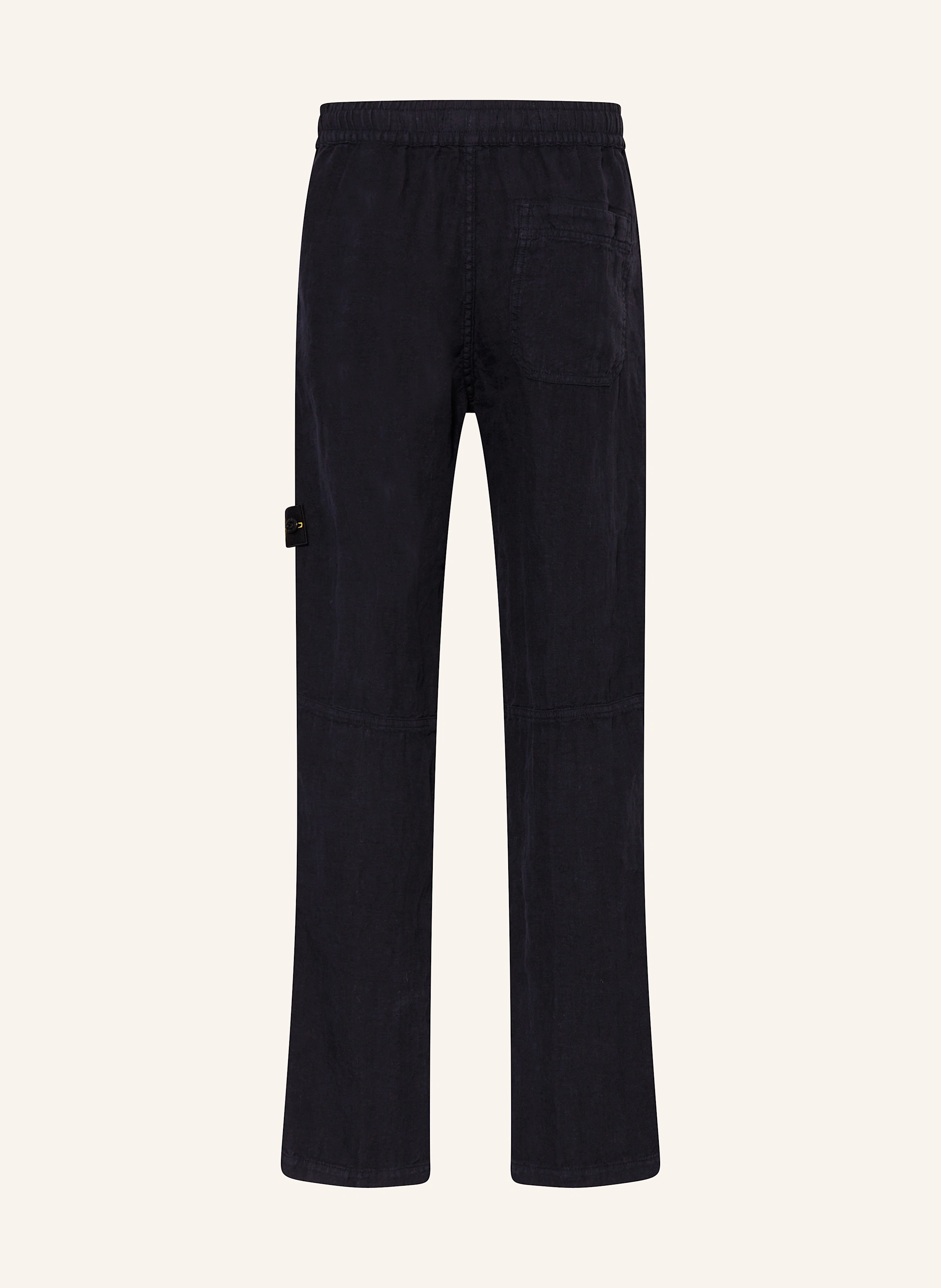 STONE ISLAND JUNIOR Hose im Jogging-Stil aus Leinen