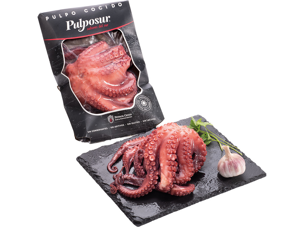 POLVO COZIDO PETACACHICO INTEIRO 400 G
